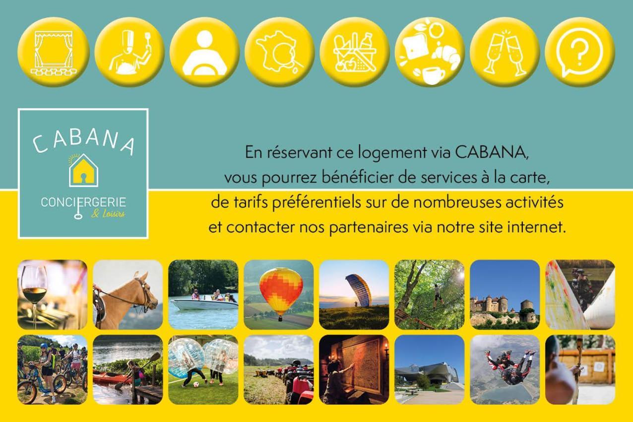 Cabana & Confort - Proche Centre-Ville , Parking Tournus Eksteriør billede